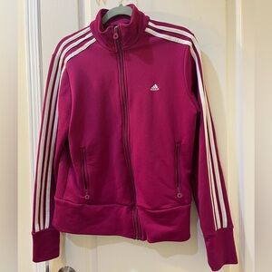Adidas Fuchsia Track Jacket